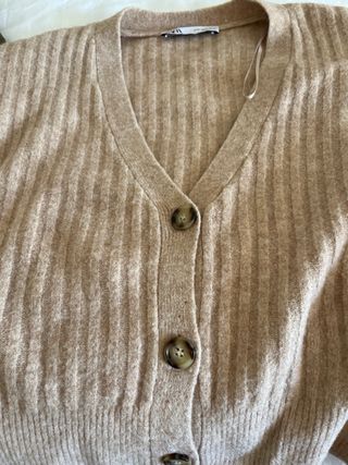 Cardigan Zara Lana Beige