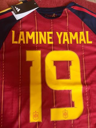 Camiseta España Lamine Yamal 19