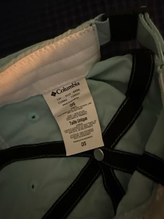 Gorra Columbia Beige y Verde