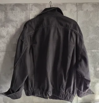 Cazadora vaquera Zara negra