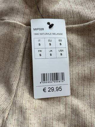 Leggings Calzedonia beige mélange