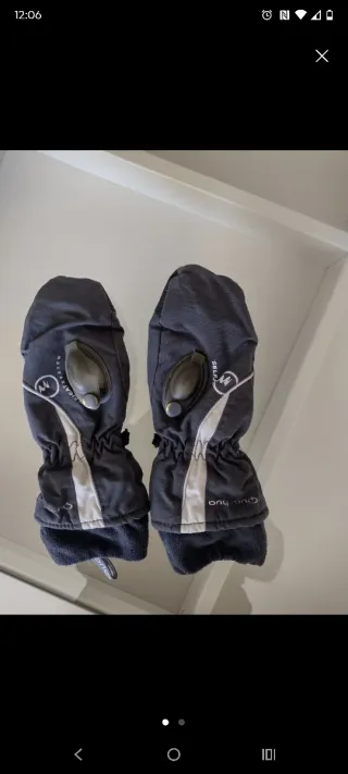 Guantes esquí niño azul 4 años