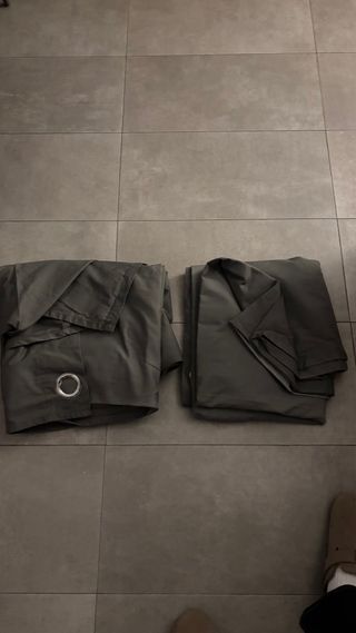 Cortinas IKEA MERETE Gris 145x300 cm