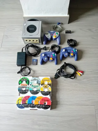 Pack Nintendo GameCube + 3 Mandos y Juegos