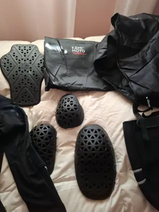 Chaqueta Moto Talla S + Accesorios
