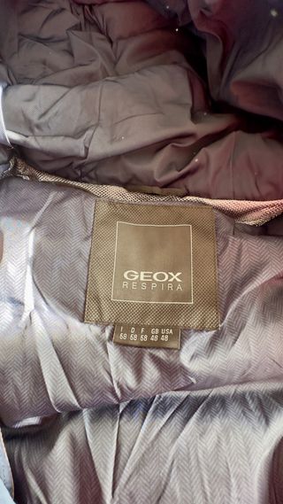 Plumífero Geox Gris