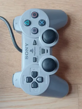 Mando PlayStation 1 Sony Gris