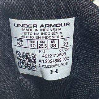 Zapatillas Under Armour Talla 40 Negras