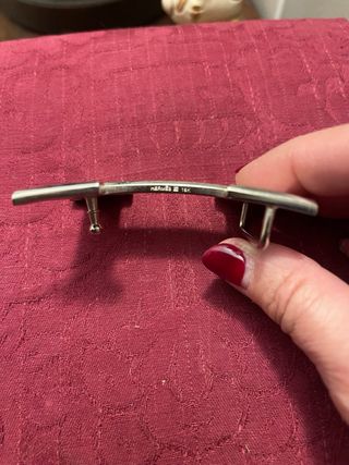 Fibbia Hermès Argento