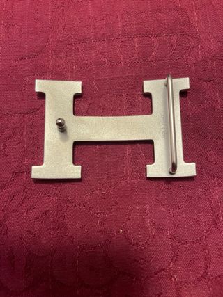 Fibbia Hermès Argento