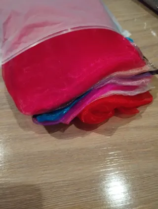 Sciarpe di seta multicolore