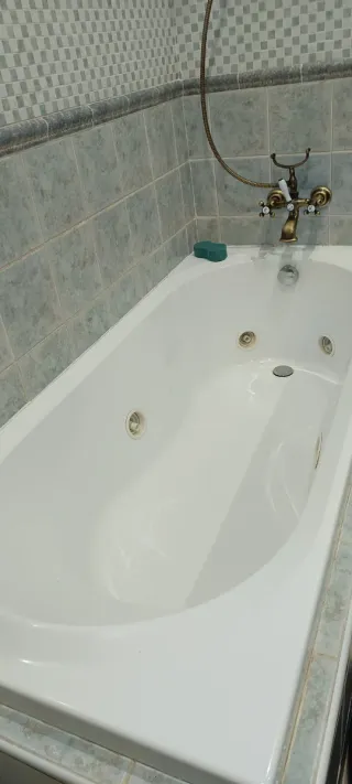 Bañera Hidromasaje , bisagras y mampara