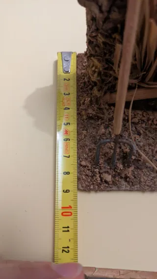 Fienile per presepe - scena rurale con fieno