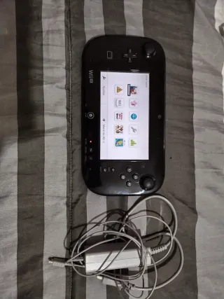Wii U gamepad Negro Nintendo