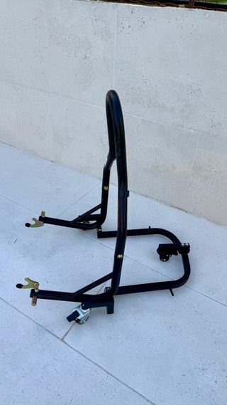 Caballete trasero moto