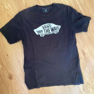 Camiseta Vans Negra Off The Wall Buen estado