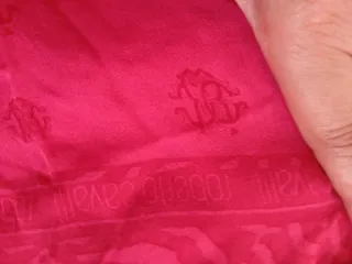 Roberto Cavalli Sciarpa Seta Corallo Vintage