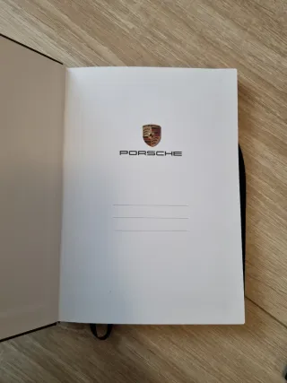 Libreta y bolígrafo Porsche