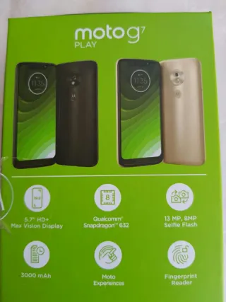 Motorola Moto G7 Play Nero
