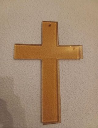 Cruz de cristal