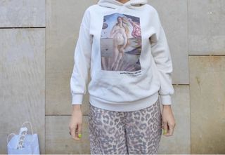 Sudadera con estampado El Nacimiento de Venus