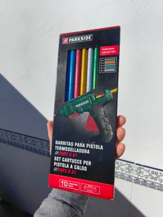 Barras Purpurina para Pistola Termoselladora