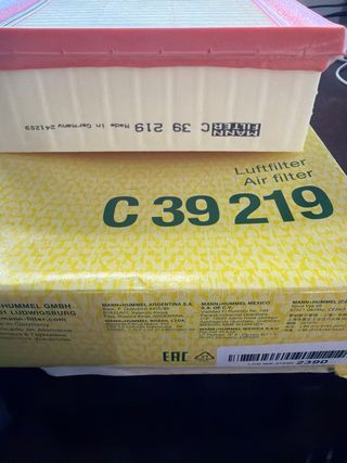 Filtro Aire Mann C39 219