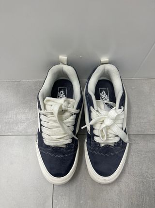 Zapatillas Vans Knu Skool Azul/Blanco