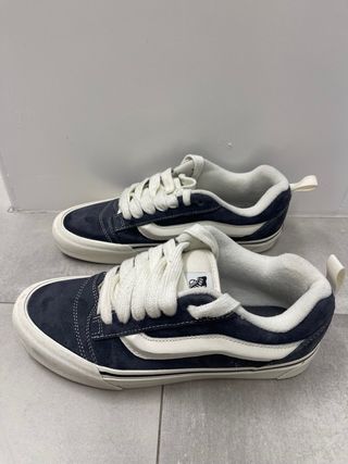 Zapatillas Vans Knu Skool Azul/Blanco