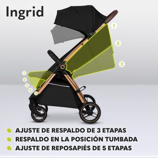 Silla de paseo Lionelo Ingrid hasta 22kg