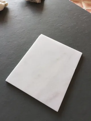 Piezas mármol blanco Macael