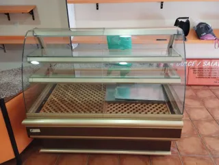 Vitrina de exposición alimentación precio negociab