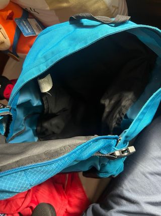 Mochila Adidas Azul y Negra