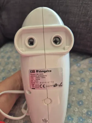 Batidora amasadora Orbegozo BA 3200