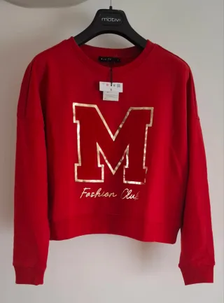 Felpa Mohito Rossa Nuova Taglia S