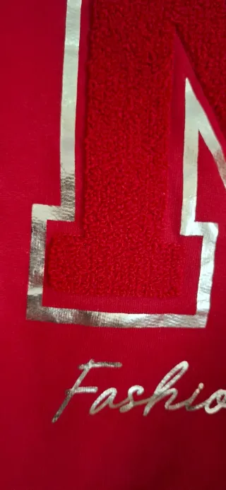 Felpa Mohito Rossa Nuova Taglia S