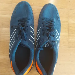 Sneakers sportive blu e arancione