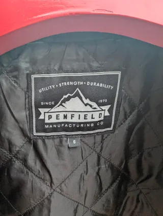 Cazadora Bomber Penfield Cuadros Rojo/Negro
