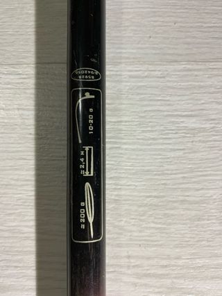 8 cañas de pesca y sacadera