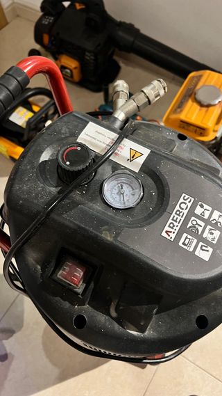 Lote Herramientas: Taladro, Motosierra, Soplador