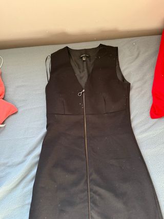 Vestido Negro Mango