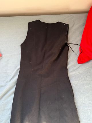Vestido Negro Mango