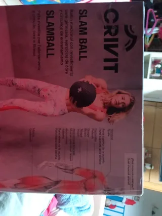 Balón Slam Ball Crivit 3kg