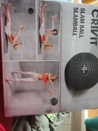 Balón Slam Ball Crivit 3kg