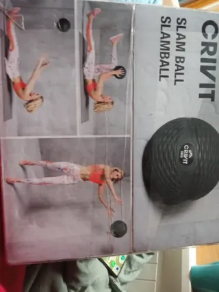 Balón Slam Ball Crivit 3kg