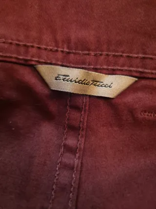 Pantalón Emidio Tucci Talla 48 Morado