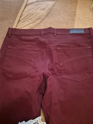 Pantalón Emidio Tucci Talla 48 Morado