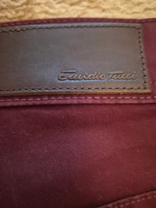 Pantalón Emidio Tucci Talla 48 Morado