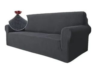 Funda sofá 3 plazas gris