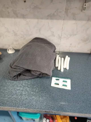 Funda sofá 3 plazas gris